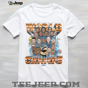 Golden State Warriors 2022 NBA World Champs Caricature Shirt