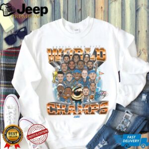Golden State Warriors 2022 NBA World Champs Caricature Shirt