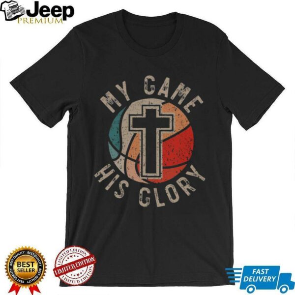 Good Basketball And Jesus Christ Christian Believer Hooper T Shirt