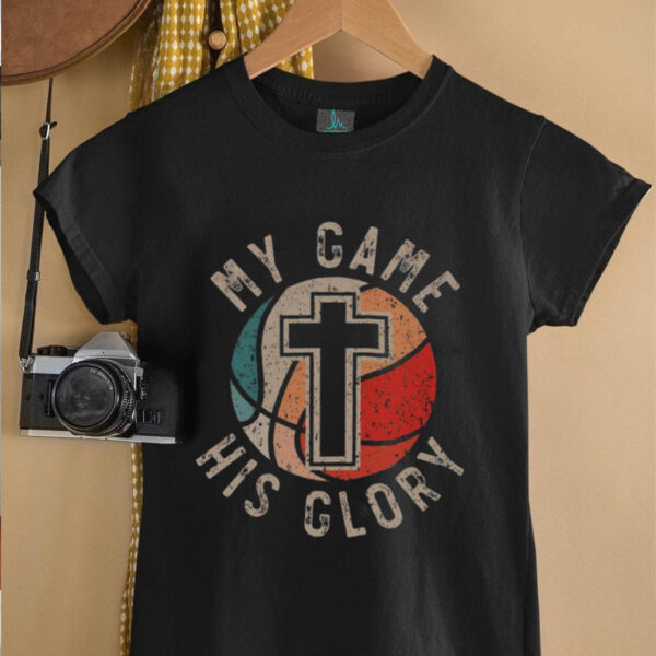 Good Basketball And Jesus Christ Christian Believer Hooper T Shirt