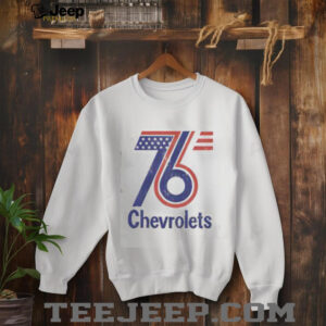 Good Chevrolet Red & Blue 76′ Graphic T Shirt