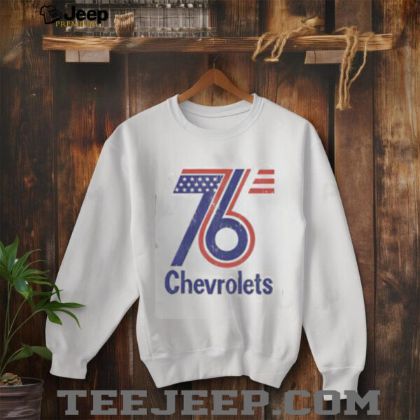 Good Chevrolet Red & Blue 76′ Graphic T Shirt
