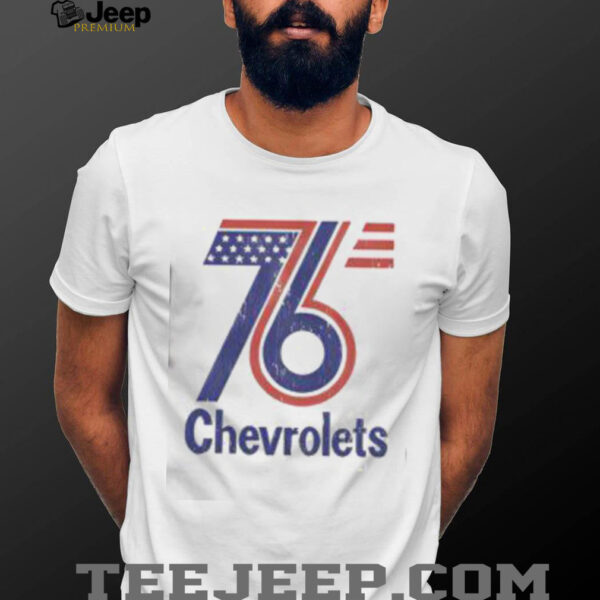 Good Chevrolet Red & Blue 76′ Graphic T Shirt