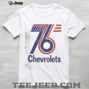 Good Chevrolet Red Blue 76′ Graphic T Shirt3