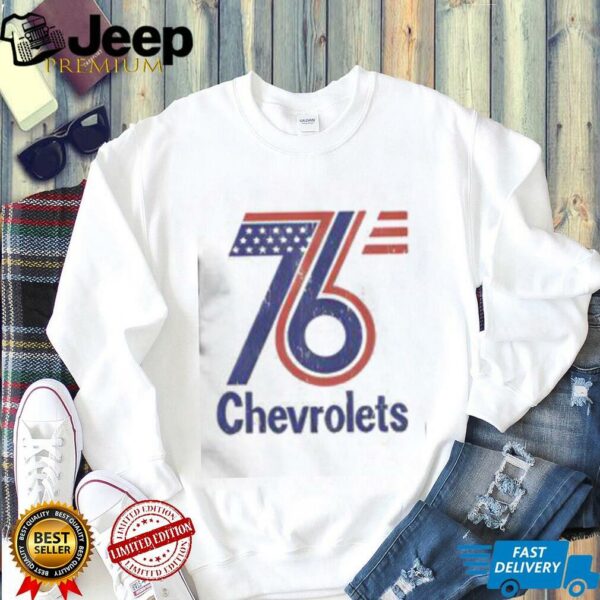Good Chevrolet Red & Blue 76′ Graphic T Shirt