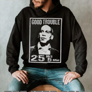 Good Necessary Trouble Cory Booker 25 hrs and 5 mins shirt1
