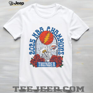 Grateful Dead Oklahoma City Thunder NBA Finals National Basketball Champs 2025 shirt