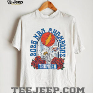 Grateful Dead Oklahoma City Thunder NBA Finals National Basketball Champs 2025 shirt