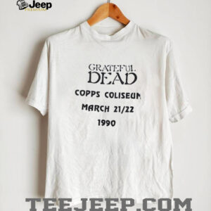 Grateful Dead copps Coliseum march 1990 shirt