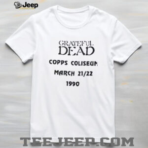Grateful Dead copps Coliseum march 1990 shirt4