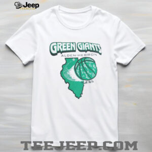 Green Giants Alden Hebron basketball shirt