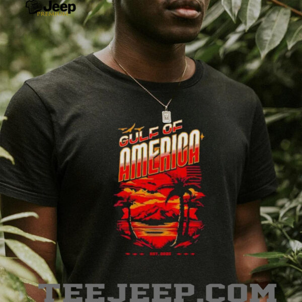 Gulf Of America Established 2025 shirt