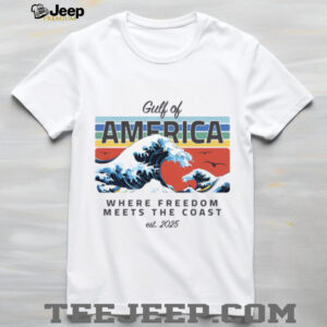 Gulf of America Hokusai 2025 Shirt