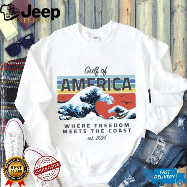 Gulf of America Hokusai 2025 Shirt