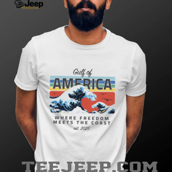 Gulf of America Hokusai 2025 Shirt