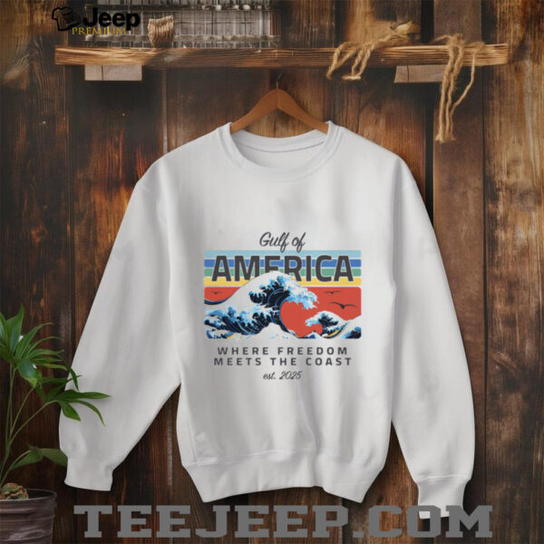 Gulf of America Hokusai 2025 Shirt