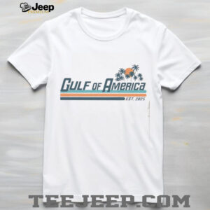 Gulf of America Sunset Palm Trees shirt3