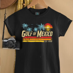 Gulf of Mexico Forever Retro Vintage Beach Mens Women T Shirt5