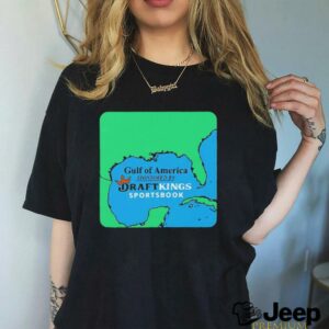 Gulf of america sponsored by draft kings sportsbook t shirt black3