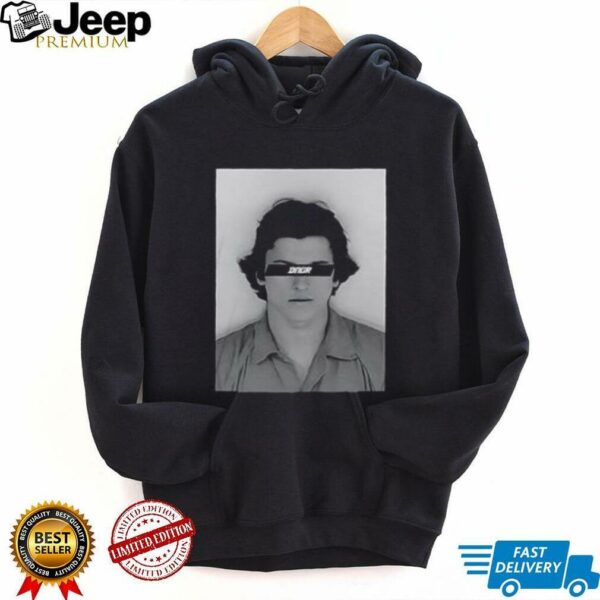 Haiden Deegan wearing Deegan Mugshot shirt