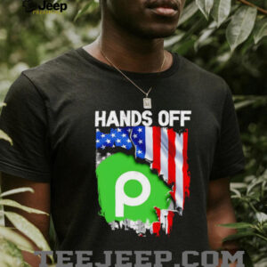 Hands off Publix American flag shirt