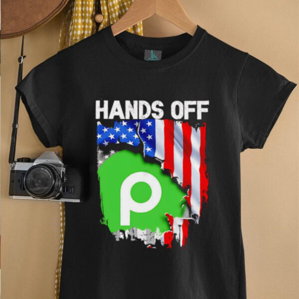 Hands off Publix American flag shirt