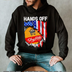 Hands off Shop Rite American flag shirt