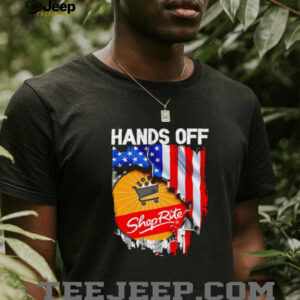 Hands off Shop Rite American flag shirt