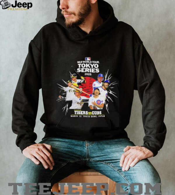 Hanshin Tigers vs Chicago Cubs MLB Tokyo Series Opening Game 2025 shirt
