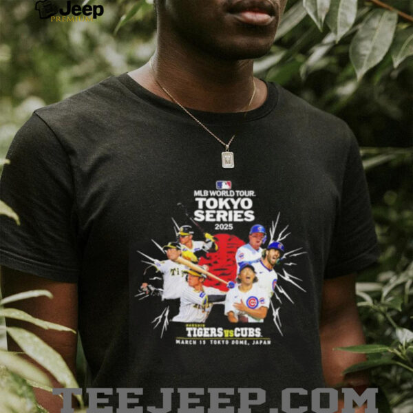 Hanshin Tigers vs Chicago Cubs MLB Tokyo Series Opening Game 2025 shirt