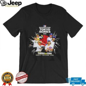 Hanshin Tigers vs Chicago Cubs MLB Tokyo Series Opening Game 2025 shirt3