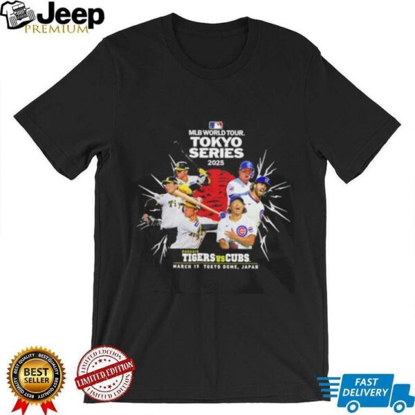 Hanshin Tigers vs Chicago Cubs MLB Tokyo Series Opening Game 2025 shirt