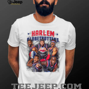 Harlem Globetrotters Basketball Colorful Team Photo shirt