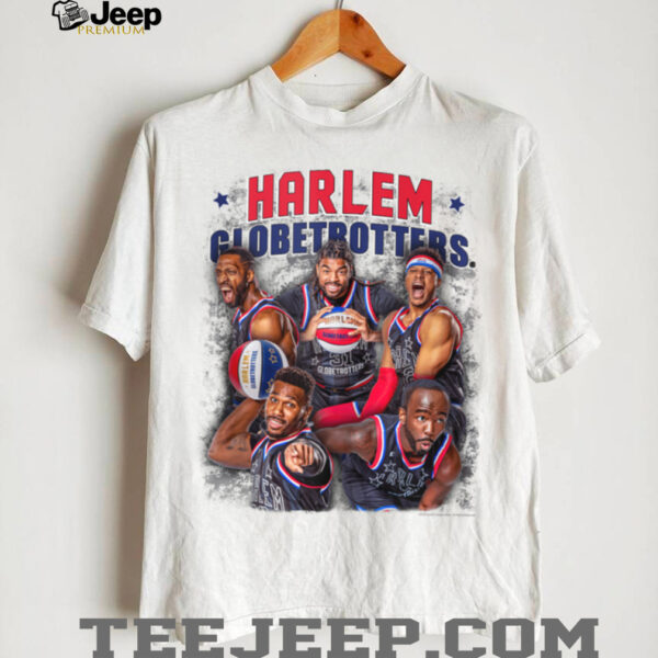 Harlem Globetrotters Basketball Colorful Team Photo shirt