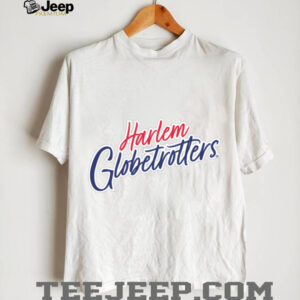 Harlem Globetrotters Basketball Script Logo USA Shirt