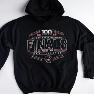Hart Pirates 2025 MHSAA Team Wrestling Final 8 Division 3 shirt3