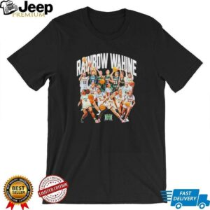 Hawaii Rainbow Wahine NCAA Women’s Basketball Team Collage shirt