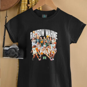 Hawaii Rainbow Wahine NCAA Womens Basketball Team Collage shirt3