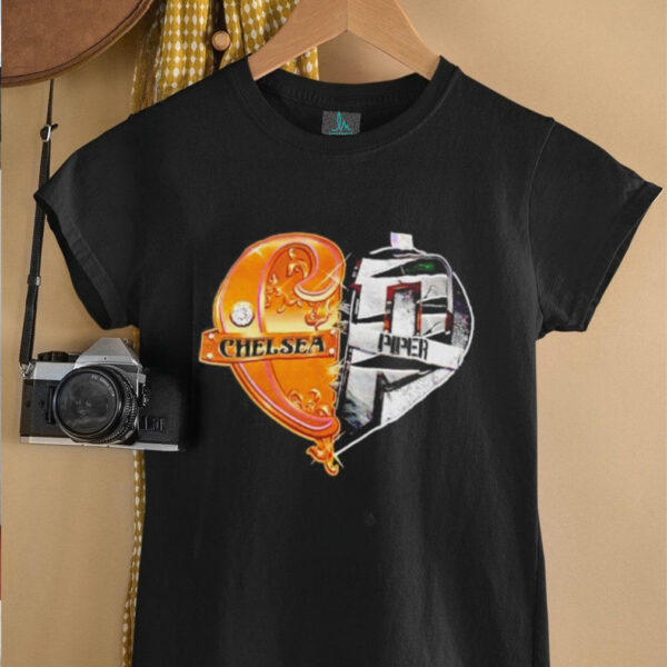 Heart Chelsea Green and Piper Niven shirt