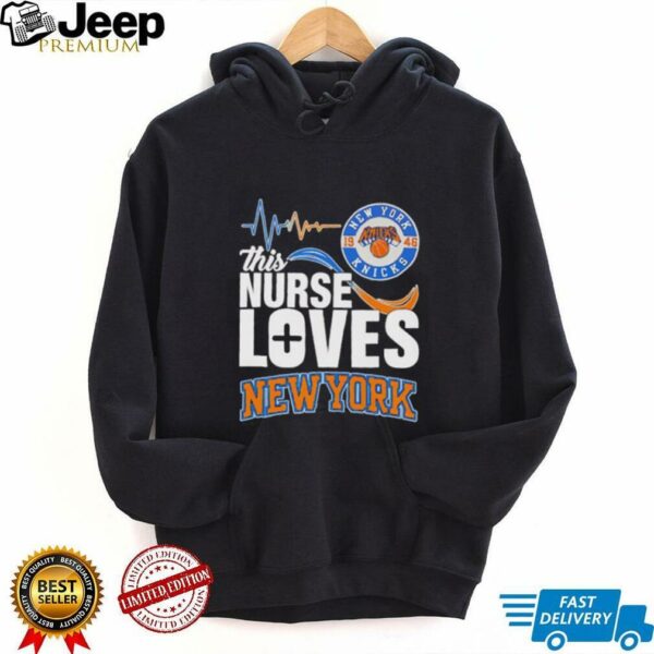 Heartbeat this nurse loves New York Knicks shirt
