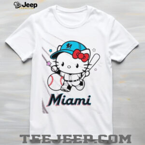 Hello Kitty Miami Marlins 2025 shirt