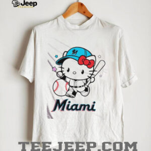 Hello Kitty Miami Marlins 2025 shirt2