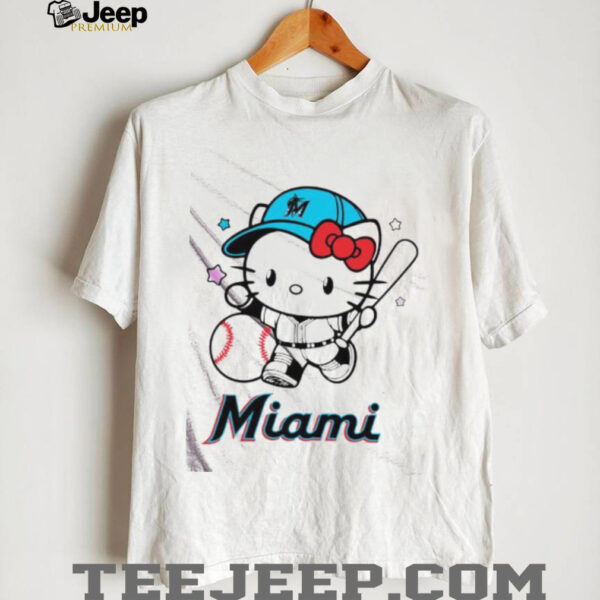 Hello Kitty Miami Marlins 2025 shirt