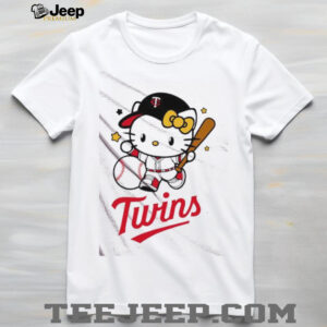 Hello Kitty Minnesota Twins 2025 shirt