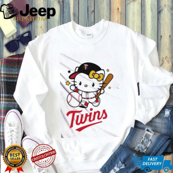 Hello Kitty Minnesota Twins 2025 shirt