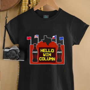 Hello Win Column Coca cola shirt0