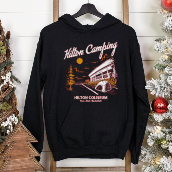 Hilton camping vacation tee