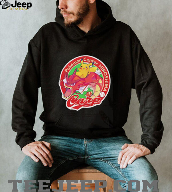 Hiroshima Toyo Carp X Pokémon Center Hiroshima shirt