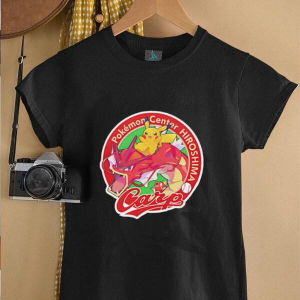 Hiroshima Toyo Carp X Pokémon Center Hiroshima shirt