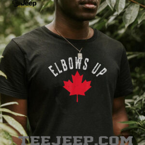 HoWg4uNy Elbows Up Canada True North Strong and Free Proud Canadian T Shirt4